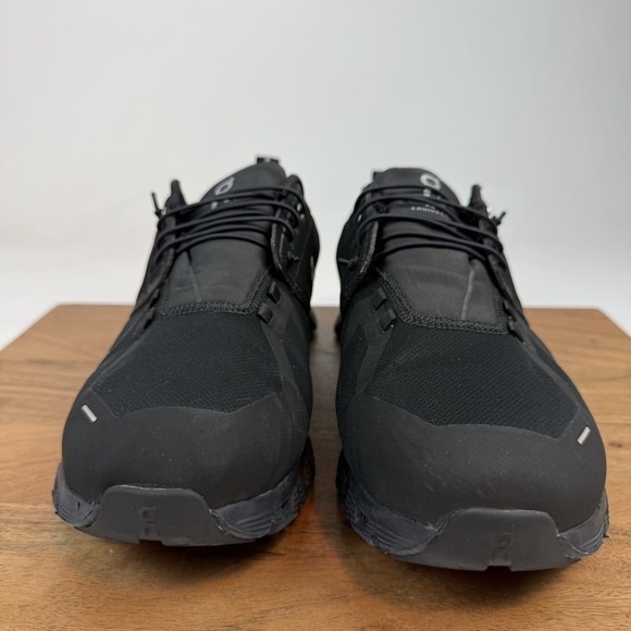 Mens On Cloud 6 Waterproof Black Mesh Athletic Running Sneakers Shoes Size 12 D - Picture 3 of 8